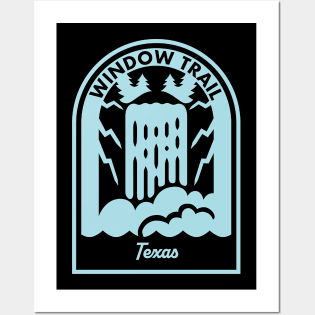 Window Trail Texas Wall Art by HalpinDesign